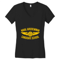 Naval Aircrewman Candidate School Women's V-neck T-shirt | Artistshot