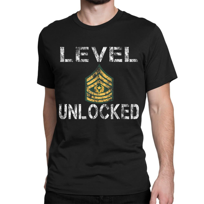 U.s. Army Proud Sergeant Major Unlock Rank Classic T-shirt by Adcock Salmon | Artistshot