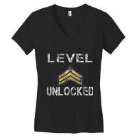 U.s. Army Proud Sergeant Unlock Rank Gif Women's V-neck T-shirt | Artistshot