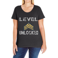 U.s. Army Proud Sergeant Unlock Rank Gif Ladies Curvy T-shirt | Artistshot