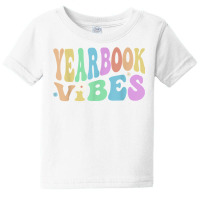 Groovy Yearbook Vibes Retro Literary Club Editor Squad T Shirt Baby Tee | Artistshot