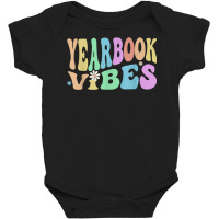 Groovy Yearbook Vibes Retro Literary Club Editor Squad T Shirt Baby Bodysuit | Artistshot