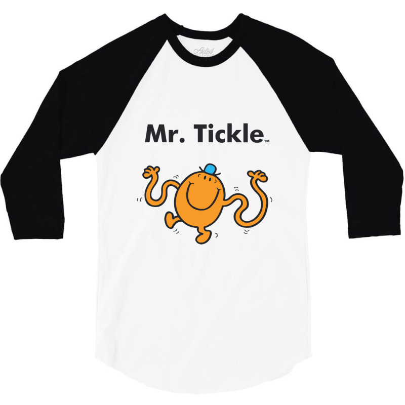 Unique Print With Mr. Tickle Cool 3/4 Sleeve Shirt by LyndiaToma | Artistshot