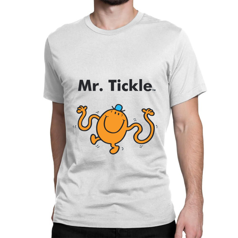 Unique Print With Mr. Tickle Cool Classic T-shirt by LyndiaToma | Artistshot