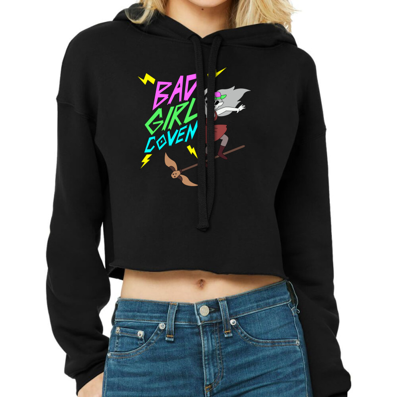 Bad Girl Coven Cropped Hoodie by KevinO'Connor | Artistshot