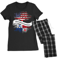 American Grown With Panamanian Roots T Shirt Great Gift Tee Women's Pajamas Set | Artistshot