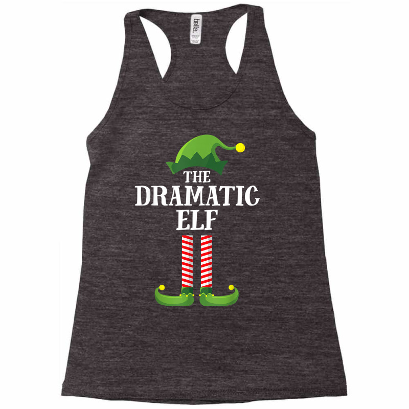 Dramatic Elf Matching Family Group Christmas Party Pajama T Shirt Racerback Tank by alyshasur9x | Artistshot