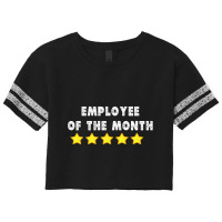 Funny Work From Home Gift Employee Of The Month Scorecard Crop Tee | Artistshot