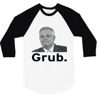 Scott Morrison Aka Scotty From Marketing, Aka Scummo, Aka Grub 3/4 Sleeve Shirt | Artistshot