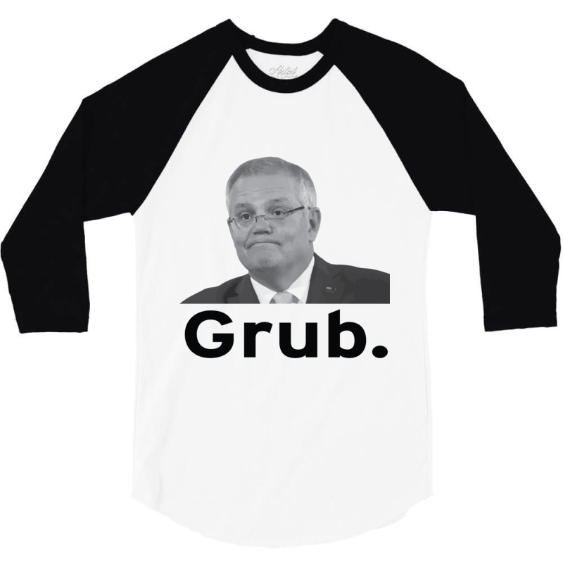 Scott Morrison Aka Scotty From Marketing, Aka Scummo, Aka Grub 3/4 Sleeve Shirt by cm-arts | Artistshot