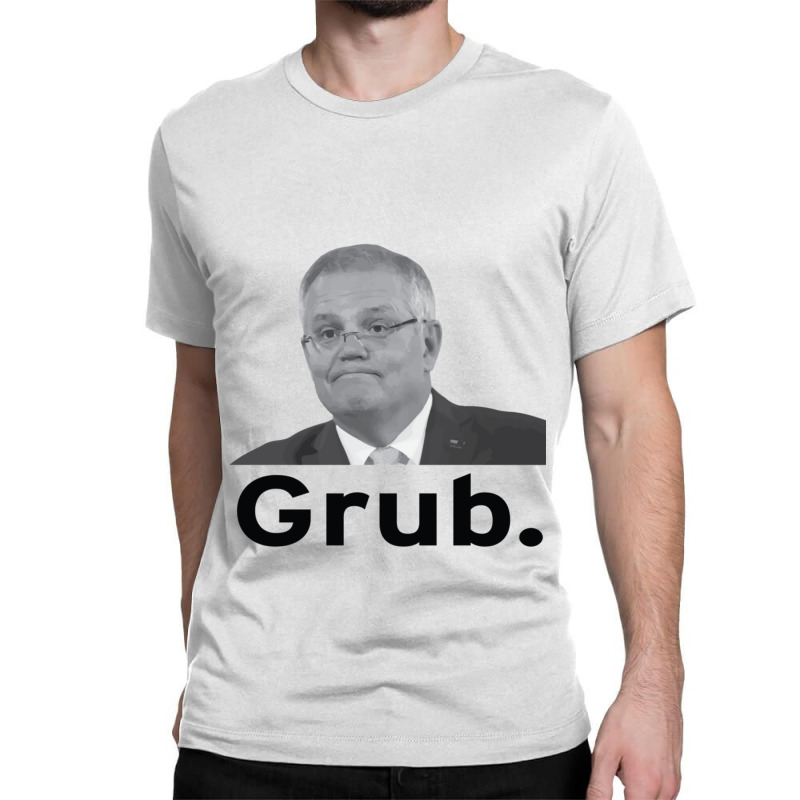 Scott Morrison Aka Scotty From Marketing, Aka Scummo, Aka Grub Classic T-shirt by cm-arts | Artistshot