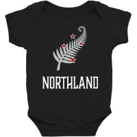 Northland, New Zealand Zealander Kiwi Baby Bodysuit | Artistshot