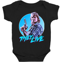 They Live Nada Retro Cult Classic Horror Fan Design Baby Bodysuit | Artistshot