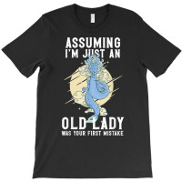 Assuming I'm Just An Old Lady Was Your First Mistake Dragons T Shirt T-shirt | Artistshot