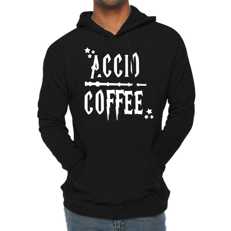 Accio Coffee Wand Lightweight Hoodie by duongnhannam | Artistshot