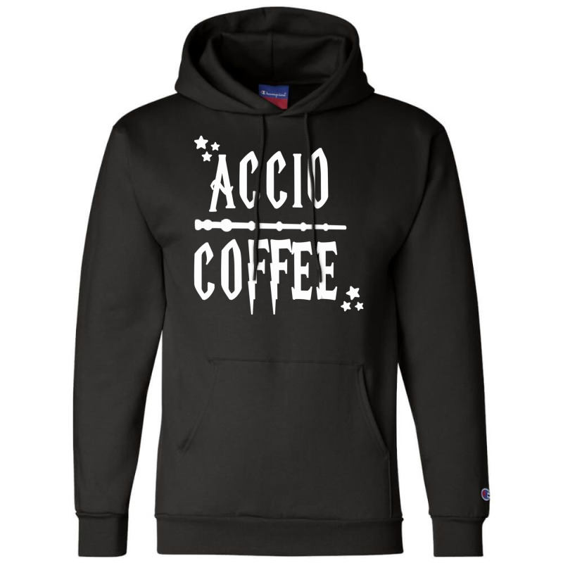 Accio Coffee Wand Champion Hoodie by duongnhannam | Artistshot