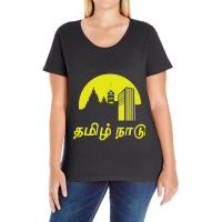 Tamil Nadu (tamil Language ) Ladies Curvy T-shirt | Artistshot