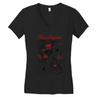 Tamilagam Map Women's V-neck T-shirt | Artistshot