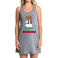 Mens We Bare Bears California Flag Tank Dress | Artistshot