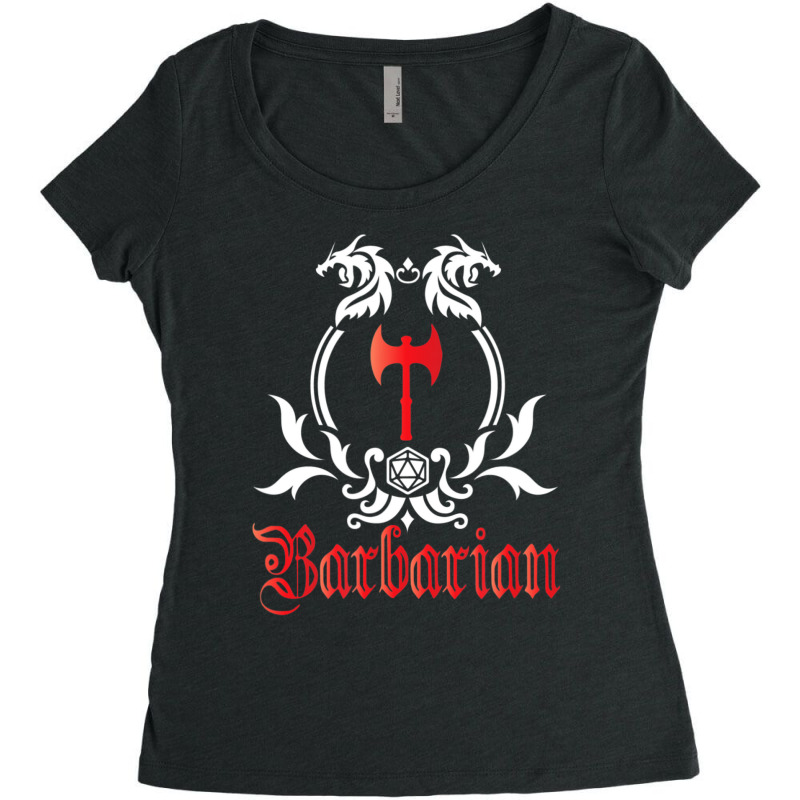 Barbarian Class Women's Triblend Scoop T-shirt by hotoancuong | Artistshot