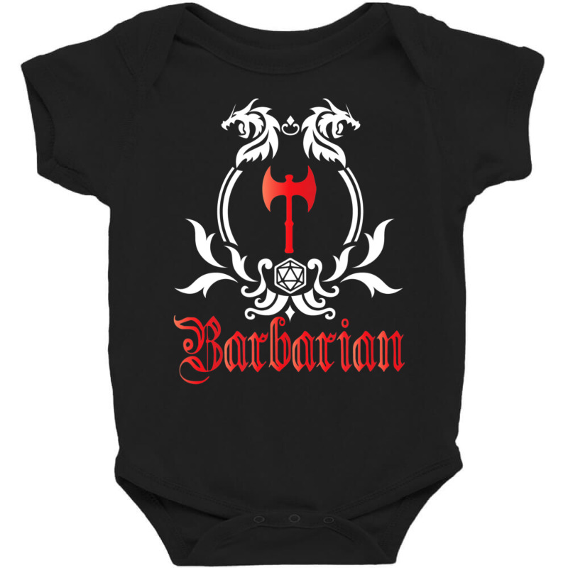 Barbarian Class Baby Bodysuit by hotoancuong | Artistshot