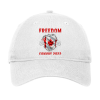 Freedom Convoy 2022 - Canadian Trucker Heroes Adjustable Cap | Artistshot