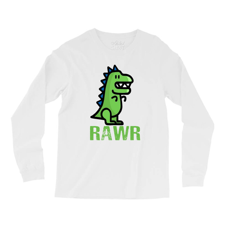 Dinosaur Rawr Long Sleeve Shirts | Artistshot