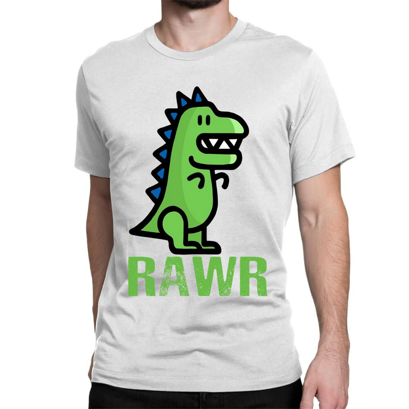 Dinosaur Rawr Classic T-shirt | Artistshot