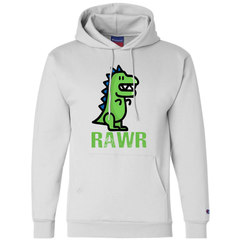 Dinosaur Rawr Champion Hoodie | Artistshot