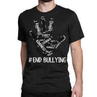 Unity Day Orange Kids 2022 Anti Bullying Love Sign Language T Shirt Classic T-shirt | Artistshot