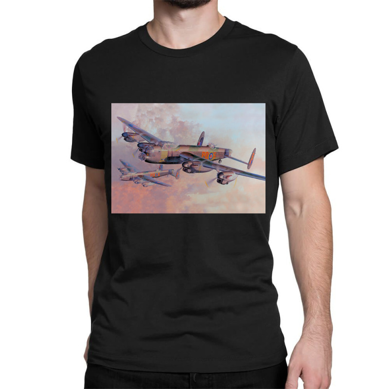 Avro Lancaster-1c5qt Classic T-shirt by Kanmosrin52 | Artistshot