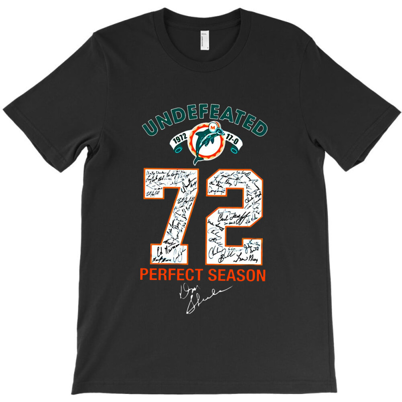 Miami Dolphin Undefeated T-shirt | Artistshot