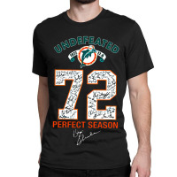 Miami Dolphin Undefeated Classic T-shirt | Artistshot