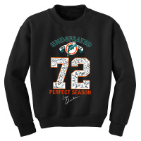 Miami Dolphin Undefeated Youth Sweatshirt | Artistshot