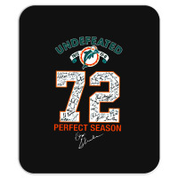 Miami Dolphin Undefeated Mousepad | Artistshot