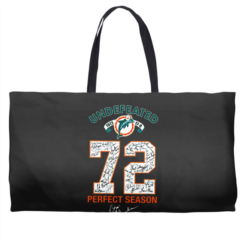 Miami Dolphin Undefeated Weekender Totes | Artistshot