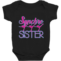 Synchronized Skating   Synchro Sister Baby Bodysuit | Artistshot