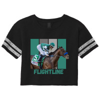 Flightline Horse Racing Thoroughbred Del Mar Santa Anita Sweatshirt Scorecard Crop Tee | Artistshot