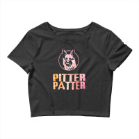 Awesome Pitter Patter Letterkenny Crop Top | Artistshot