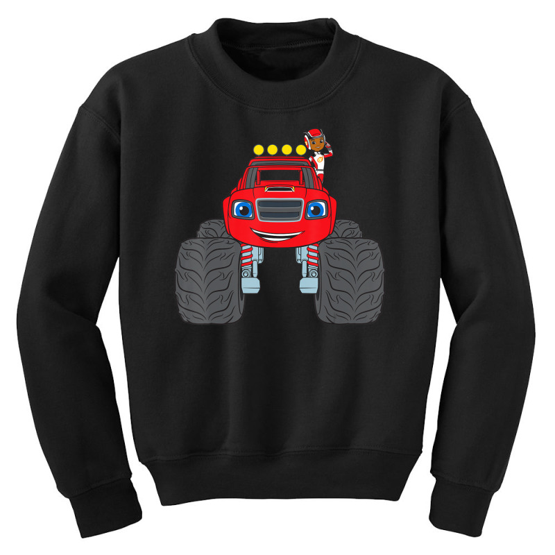 Blaze & The Monster Machines ( Aj & Blaze) Group Youth Sweatshirt by buiduchai | Artistshot