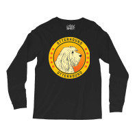 Otterhound T  Shirt Otterhound Dog Portrait T  Shirt Long Sleeve Shirts | Artistshot