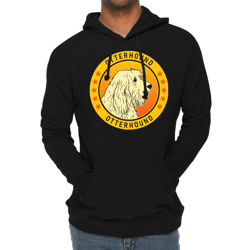 Otterhound T  Shirt Otterhound Dog Portrait T  Shirt Lightweight Hoodie by hratke | Artistshot