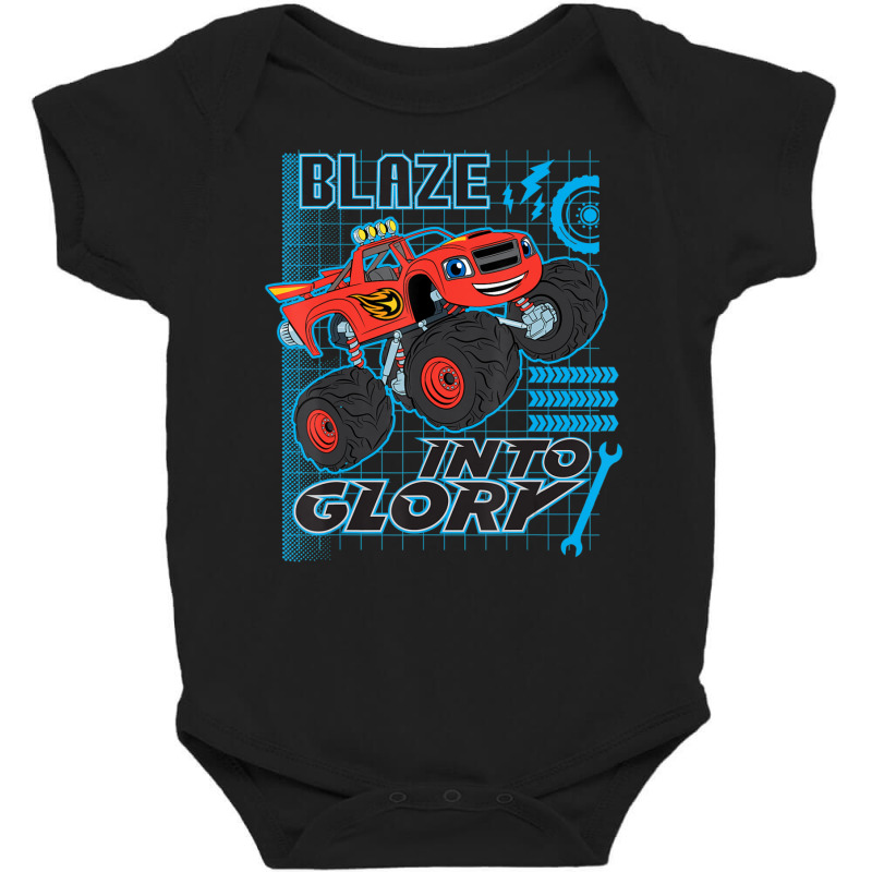 Blaze & The Monster Machines Into Glory Baby Bodysuit | Artistshot