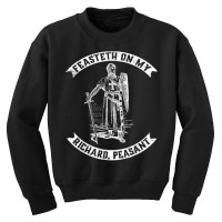 Mens Funny Medieval Knight Renaissance Fair Festival Rude T Shirt Youth Sweatshirt | Artistshot