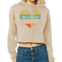 I Love Mission Viejo California Vintage Distressed Retro Pullover Hood Cropped Hoodie | Artistshot