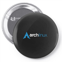 Dark Arch Linux Pin-back Button | Artistshot