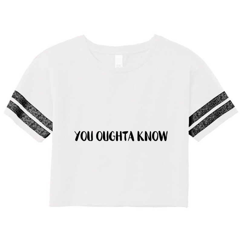 You Oughta Know - Alanis Morissette  .png Scorecard Crop Tee by cm-arts | Artistshot