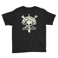 Retro Sacred Order Critical Hitters 20 Side Skull Youth Tee | Artistshot