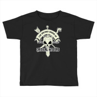 Retro Sacred Order Critical Hitters 20 Side Skull Toddler T-shirt | Artistshot