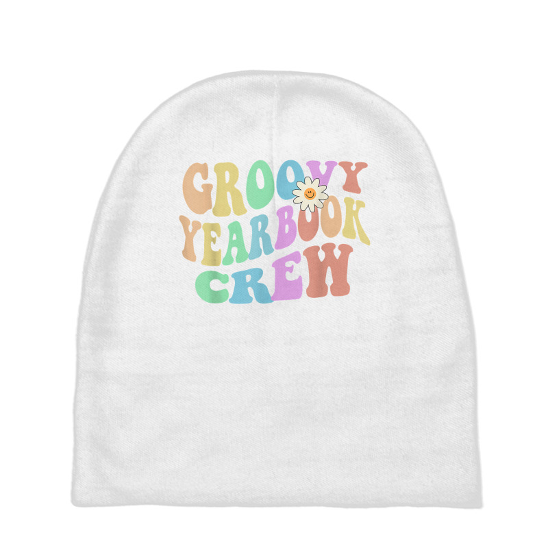 Groovy Yearbook Crew Retro Literary Club Editor Squad T Shirt Baby Beanies by alyshasur9x | Artistshot